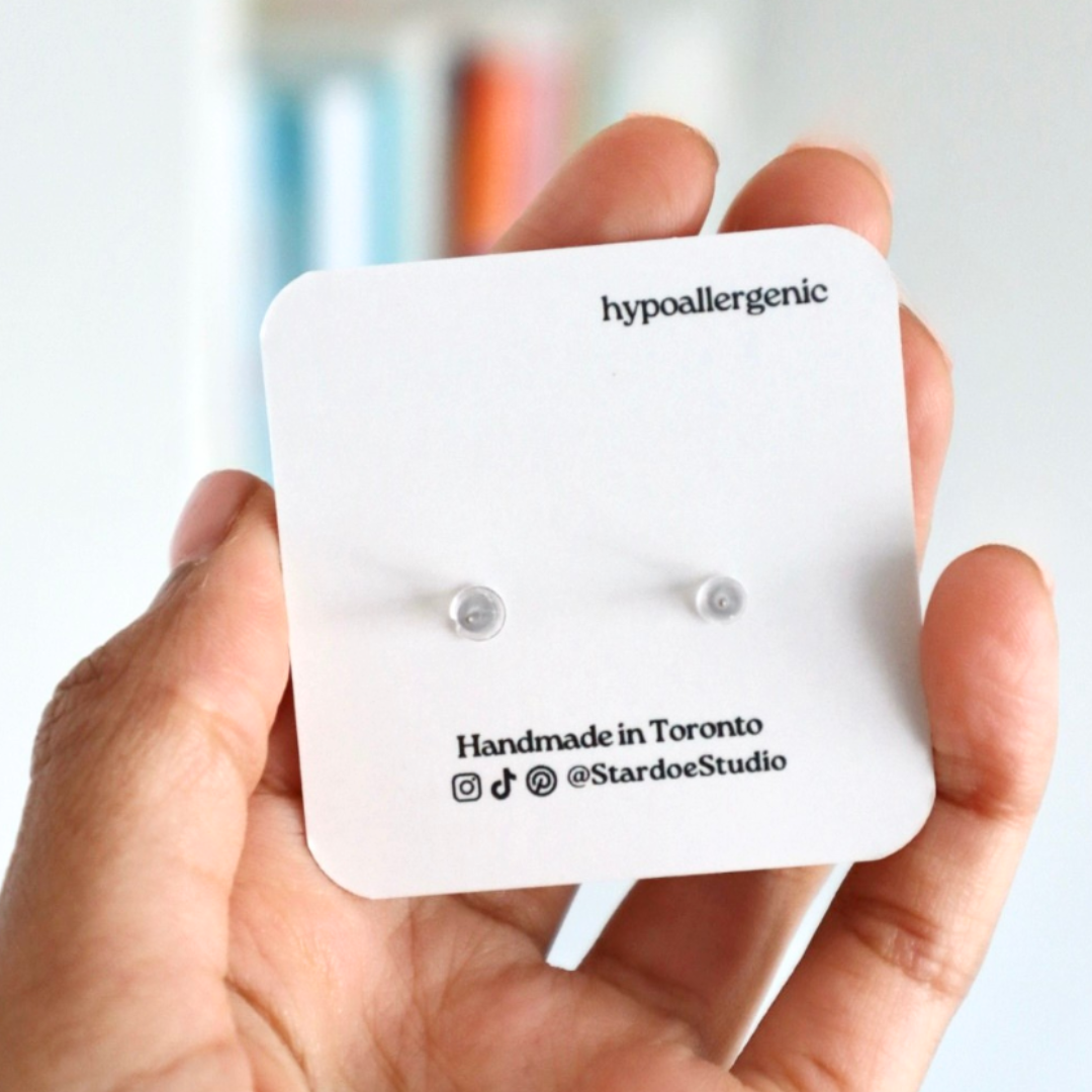 Stardoe Studio - Wholesale Stud/Post Earrings - Orca Whale Earrings2