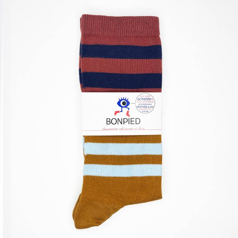 Bonpied - Wholesale Socks - Men's - Bonpied solidarity socks - 42/46 - Paolo2