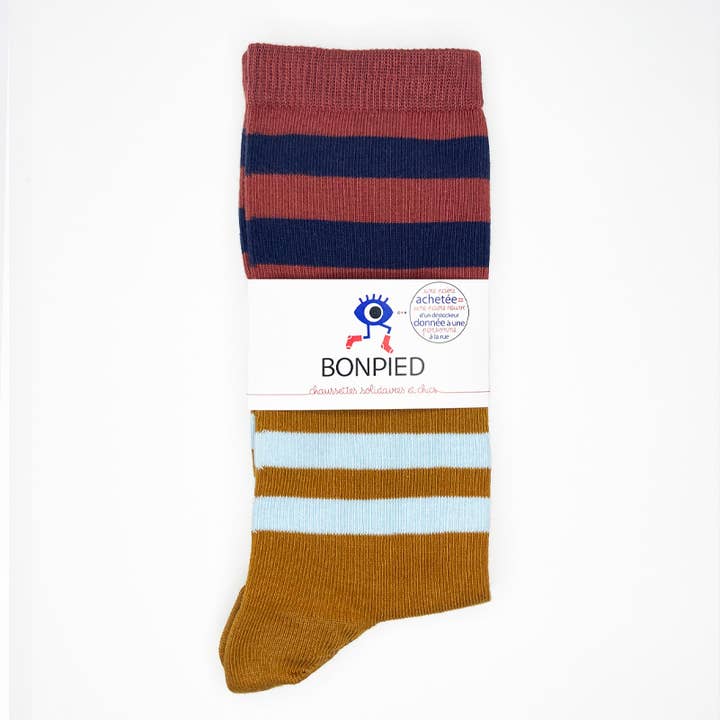Bonpied - Wholesale Socks - Men's - Bonpied solidarity socks - 42/46 - Paolo2