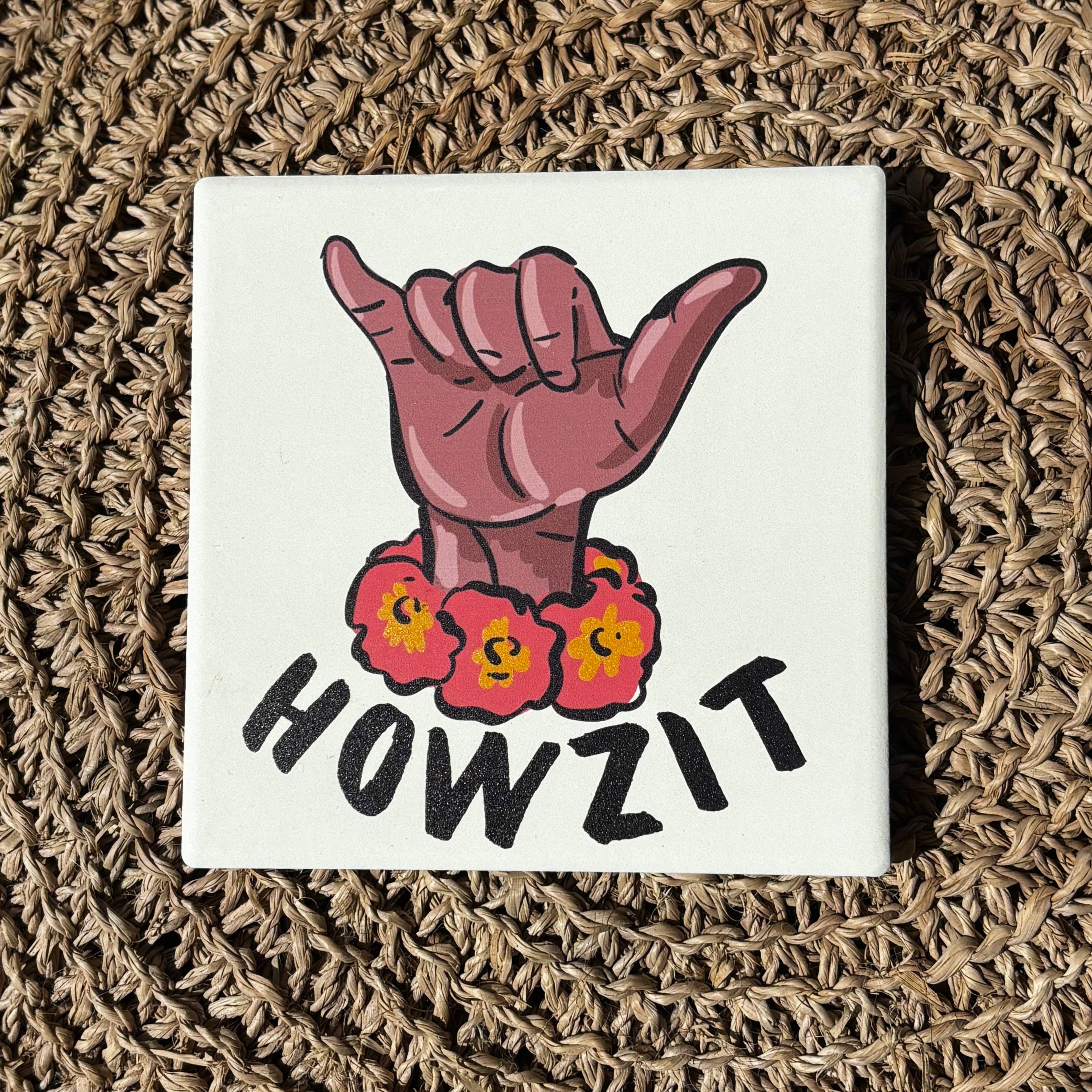 Revel Sun Hawai'i - Wholesale Coasters - Howzit Ceramic Coaster
