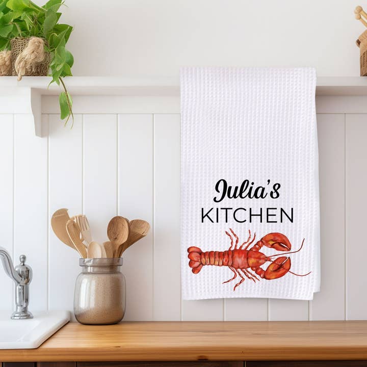 Red Lobster Kökshandduk för wholesale av MerikaArt