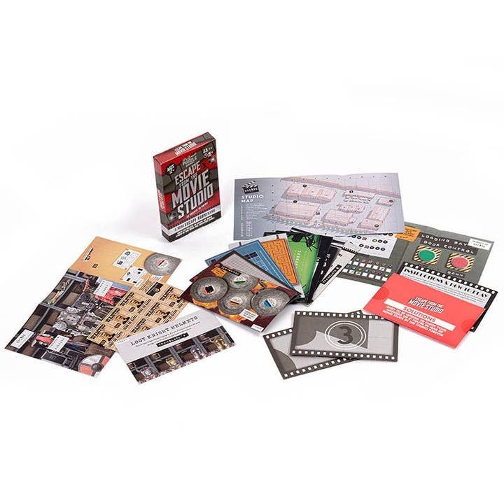 Professor Puzzle – wholesale Card game – Escape from the Movie Studio3