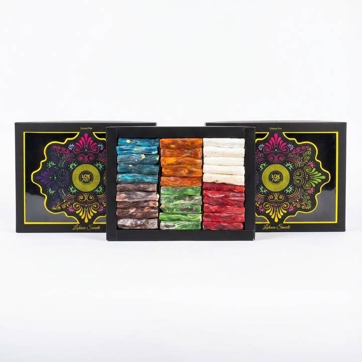 Lokart Gourmet Assortiti Finger Turkish Delight Scatola Regalo - 250g per la vendita all'ingrosso da parte di Aladdin