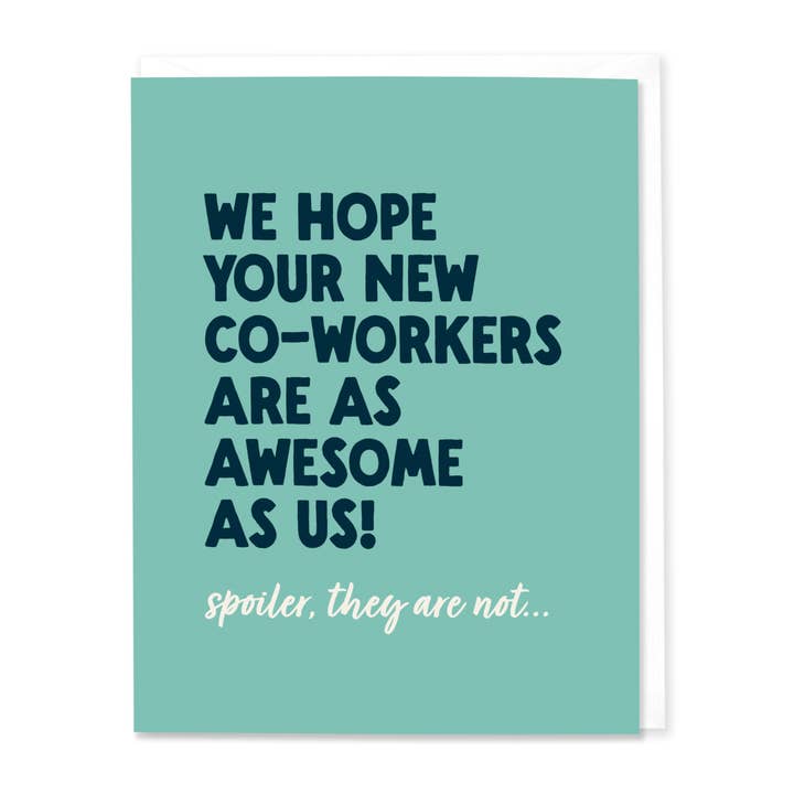 Awesome New Coworkers for wholesale by Hitchcock Paper Co.