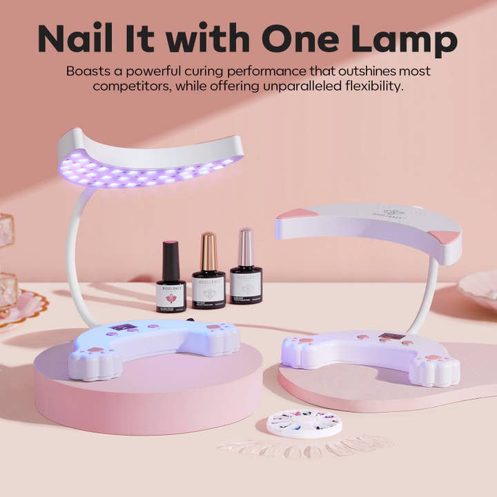 Modelones - Wholesale Nailcare Set - 48W UV Gooseneck LED Nail Lamp