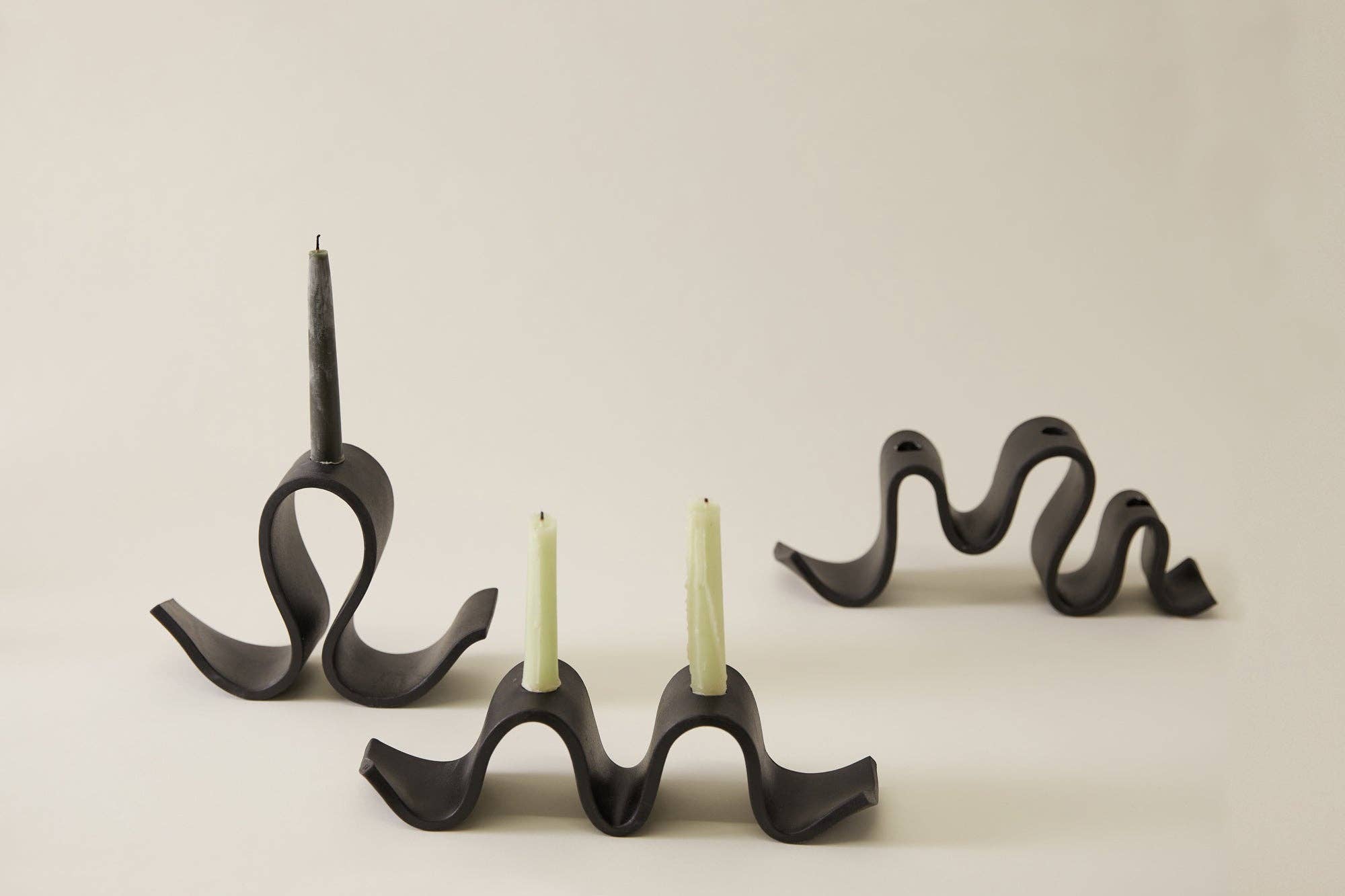 Virginia Sin - Vendita all'ingrosso Portacandele - Candelabro Wyat, nero5