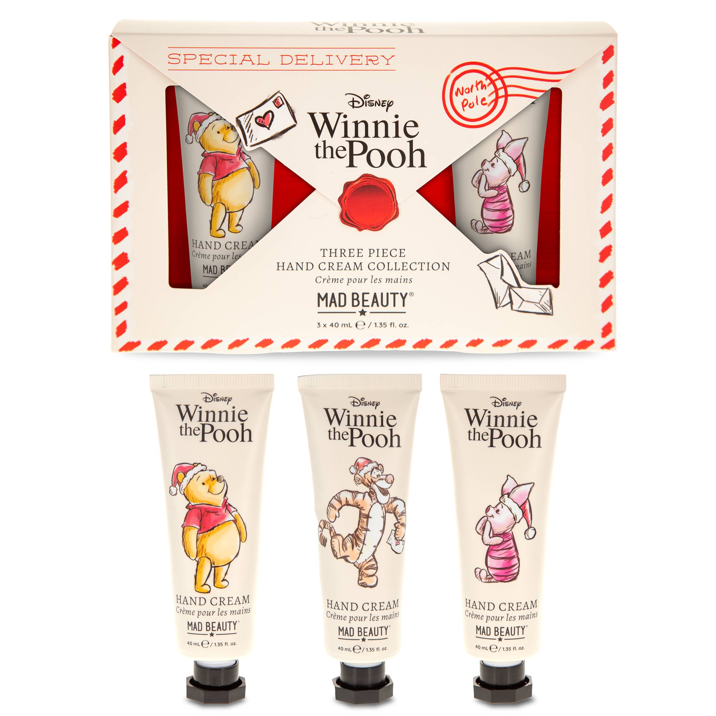 Mad Beauty - Wholesale Hand Cream/Lotion - Mad Beauty Disney Winnie The Pooh Festive Hand Creams4