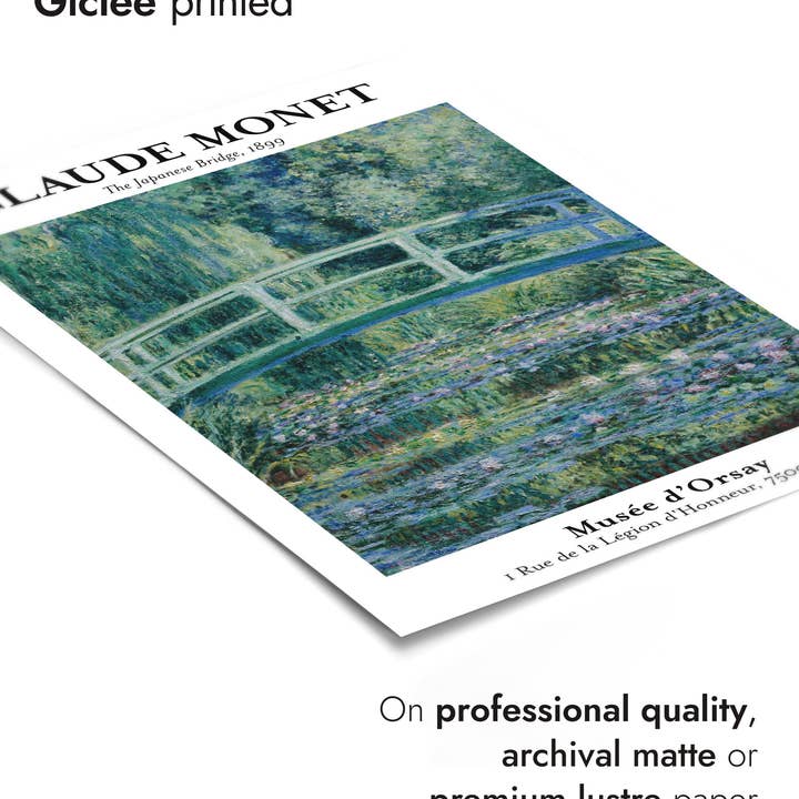 Animato – wholesale Art print – The Japanese Bridge2