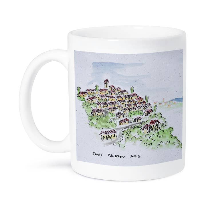 3dRose - Wholesale Coffee Mug - 3dRose, Hilltop village of Cabris, Provence, France, Mug8