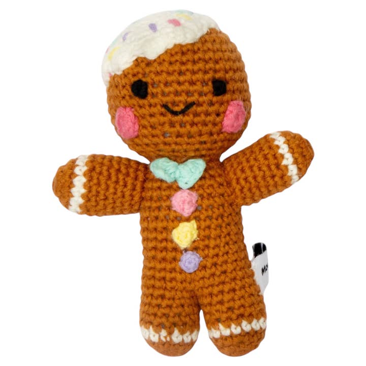 Snaps the Gingerbread Boy 2314 Hundleksak Liten för wholesale av Mochi & Kona Dog Co.