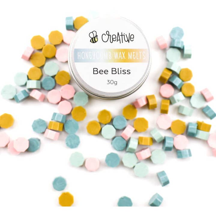 Honey Bee Stamps - Wholesale Wax Melt - Bee Creative Honeycomb Wax Melts - Bee Bliss1