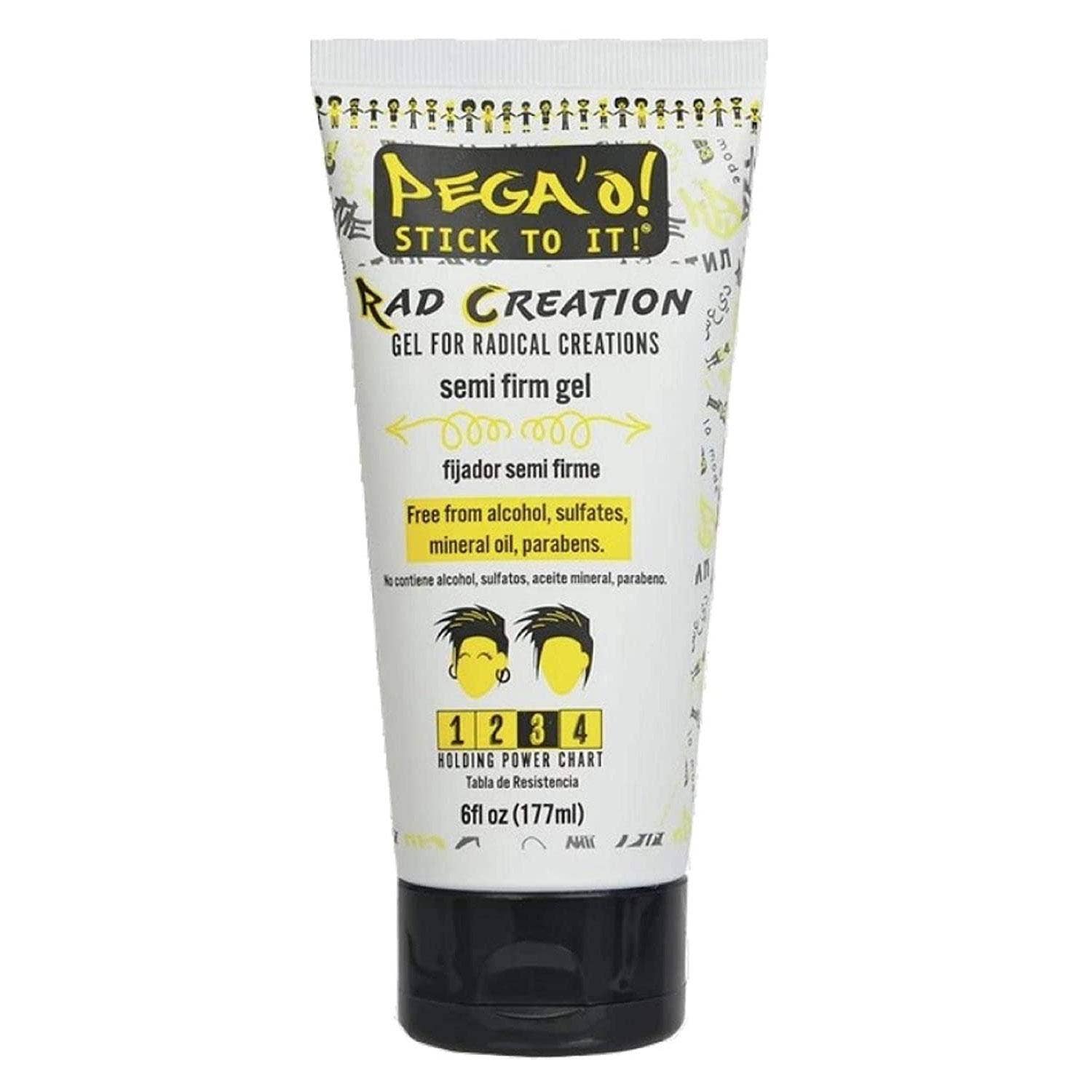 KT Supply - Wholesale Hair Styling Gel/Mousse - Hollywood Pega'O Stick To It Semi Firm Gel 6 Oz0