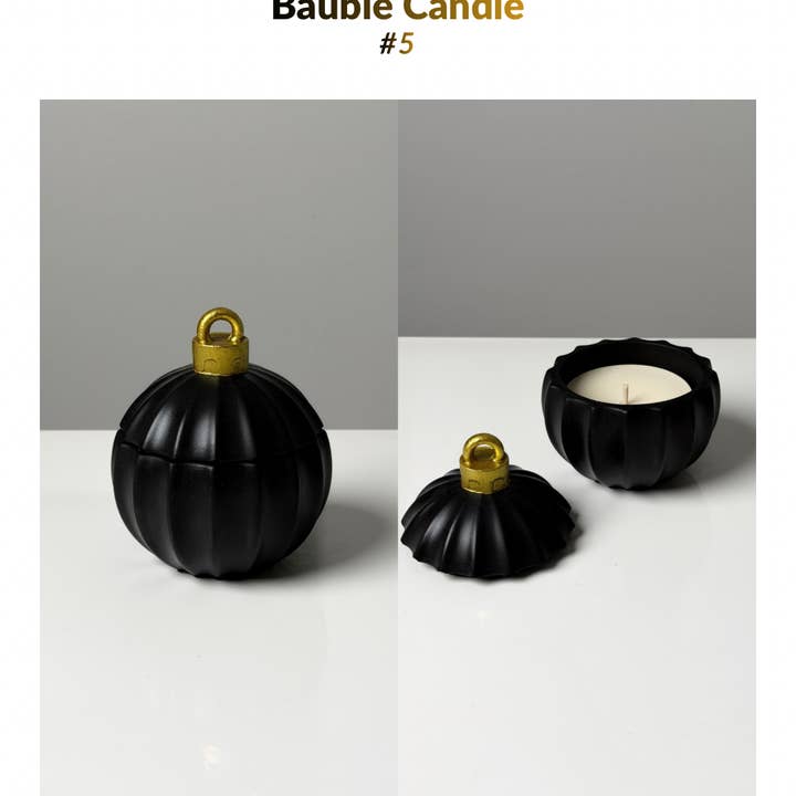 Ronaja Home - Wholesale Novelty Candle - Christmas Bauble Candle4