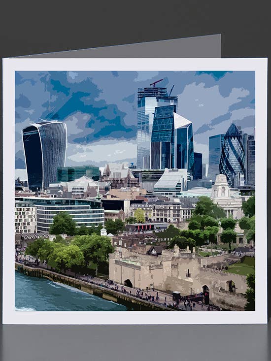 London Cards: Città di Londra 06 / Biglietto di Auguri per la vendita all'ingrosso da parte di Eliot Siegel & The British Art Gallery