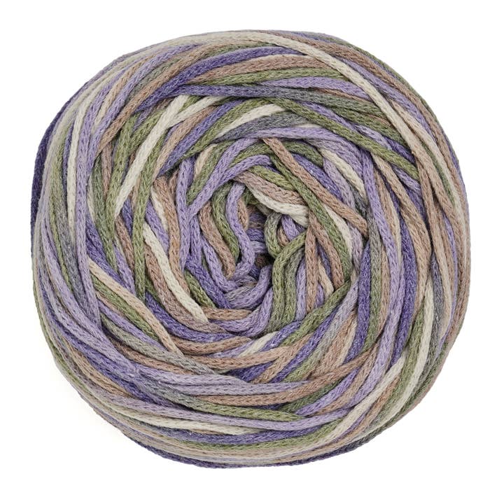 Clowex Textile LLC - Wholesale Yarn - 3mm Cotton Macrame Multicolor Cord, Variegated Color Yarn17