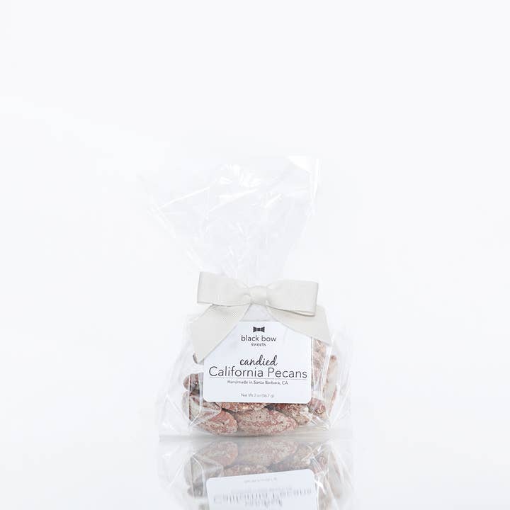 Black Bow Sweets - Wholesale Gift Bag Set/Pack - Candied California Pecan Mini Gift Bag | Cinnamon Sugar