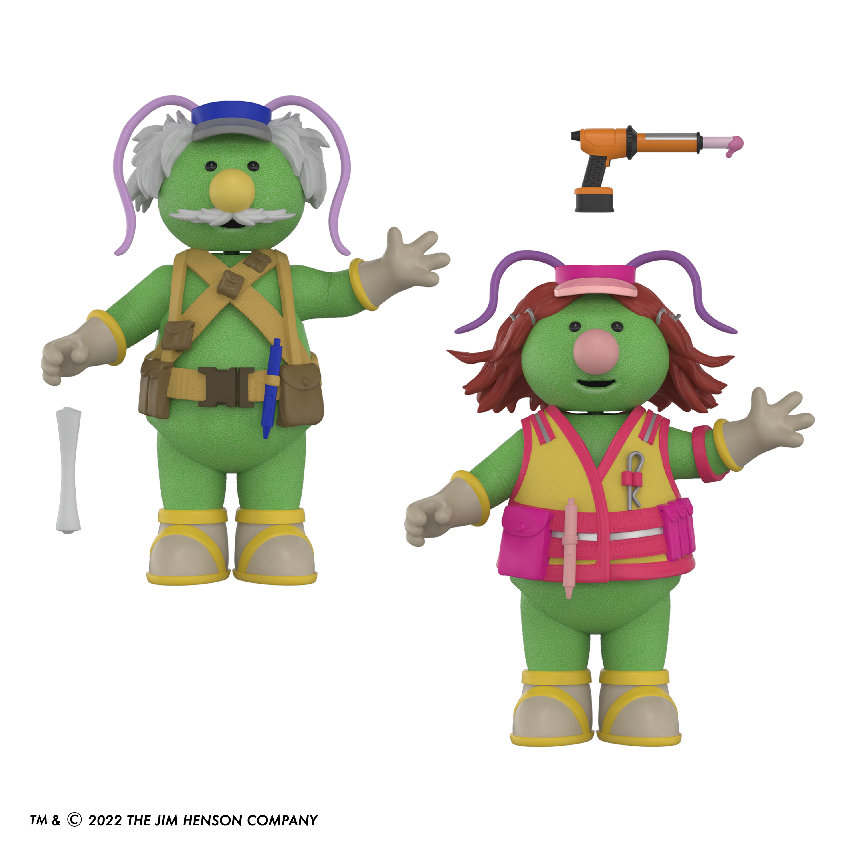 Boss Fight Studio Llc - Wholesale Figurine Toy - Kids - Fraggle Rock Action Figure: Doozer 2-pack8
