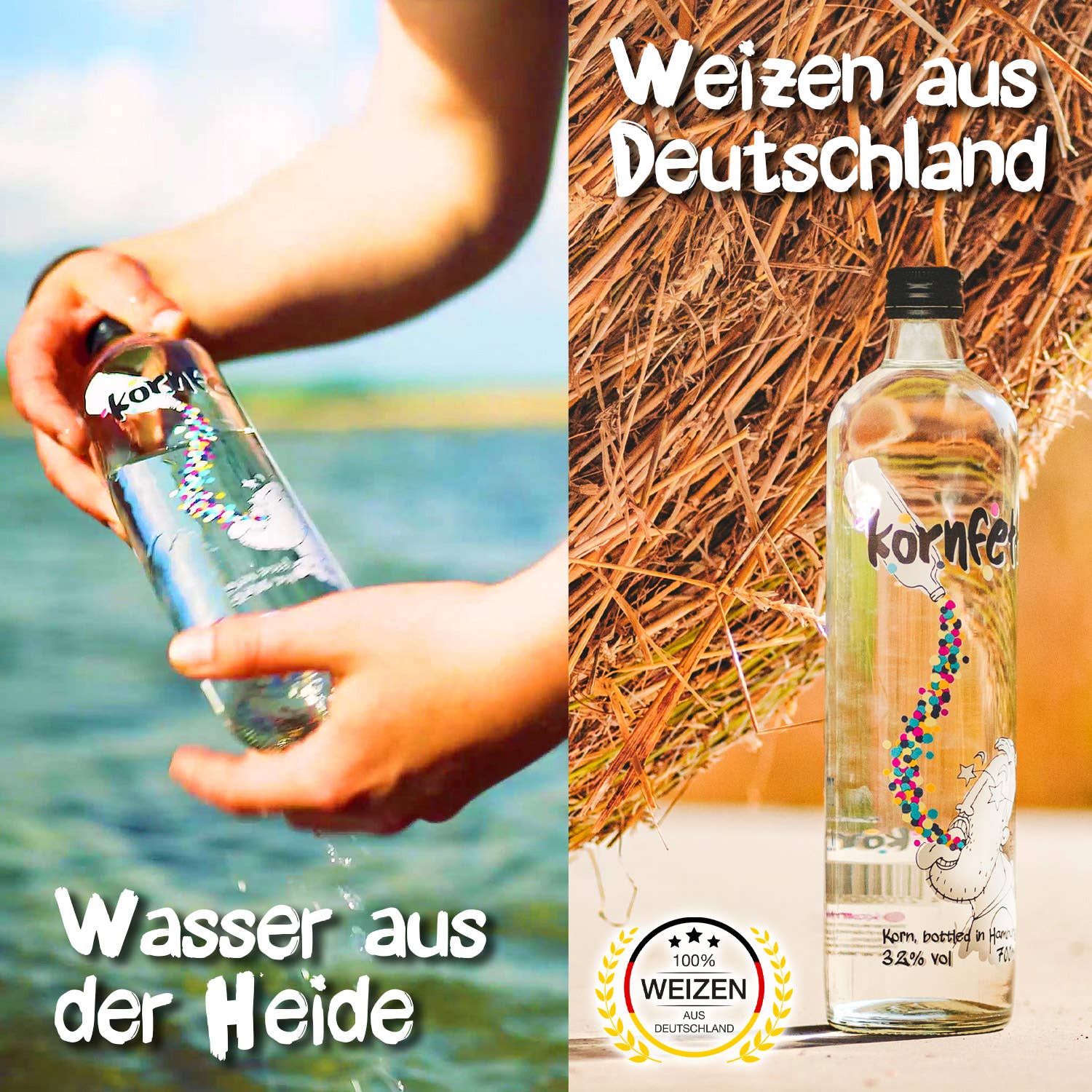Kornfetti - Wholesale Vodka - Kornfetti 0.7 L (Mild Wheat Spirit)8