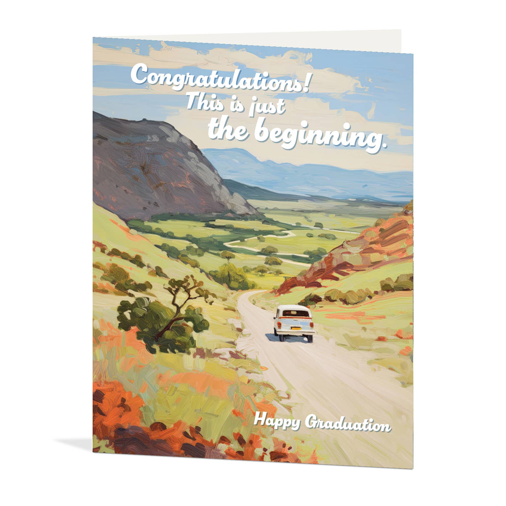 Waterknot - Wholesale Graduation Card - Just the Beginning Grad2