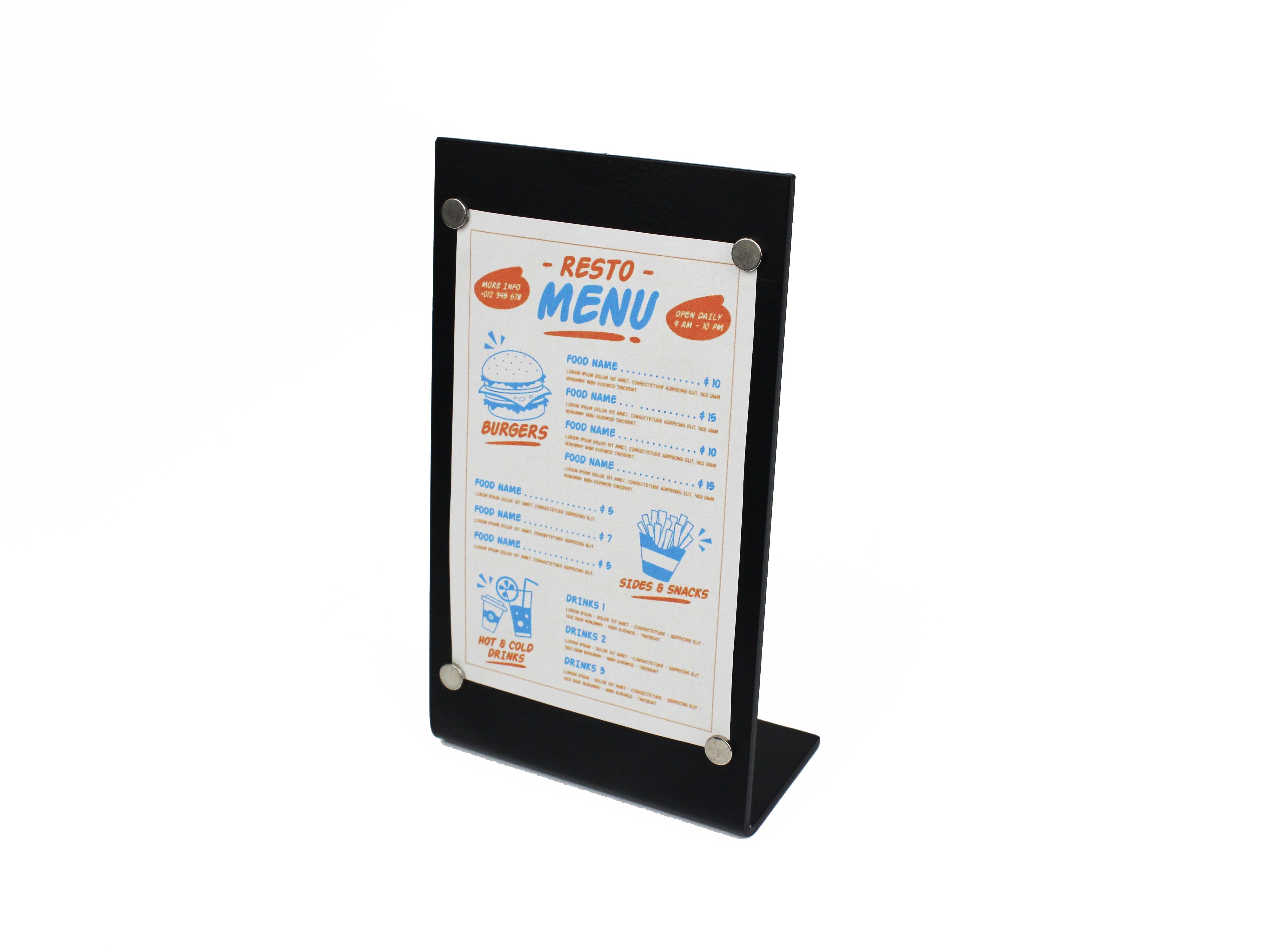 OtimSan - Wholesale Chalkboard - Tabletop Magnetic Menu Board - Set of 67