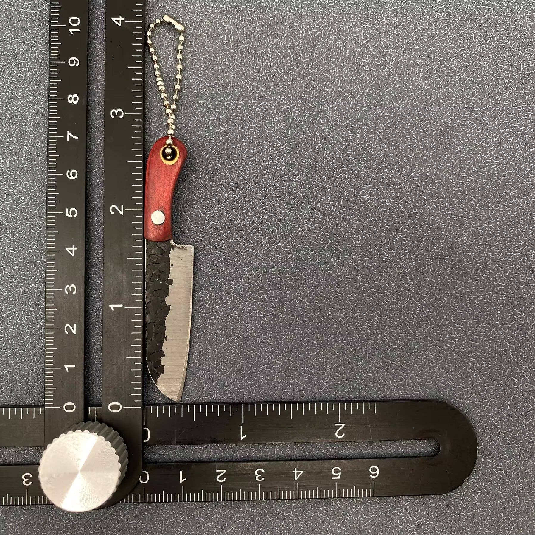 Mio Queena - Wholesale Pocket Knife/Holder - Black Enamel Mini Knife With Protective Sleeve3