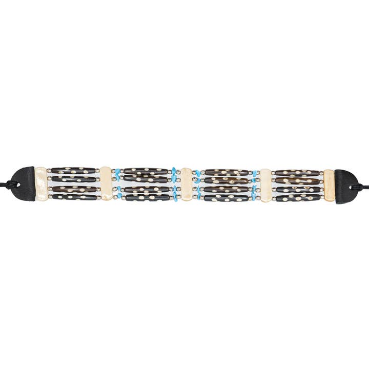 Pawnee Bill’s - Wholesale Choker/Collar - Bead and Bone Choker Necklaces1