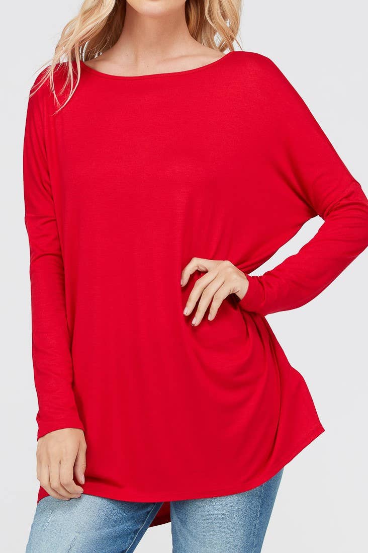 A.gain – wholesale Tunic – Women’s – 10130L07 Heavy Weight Rayon Jersey Long Sleeve Top6