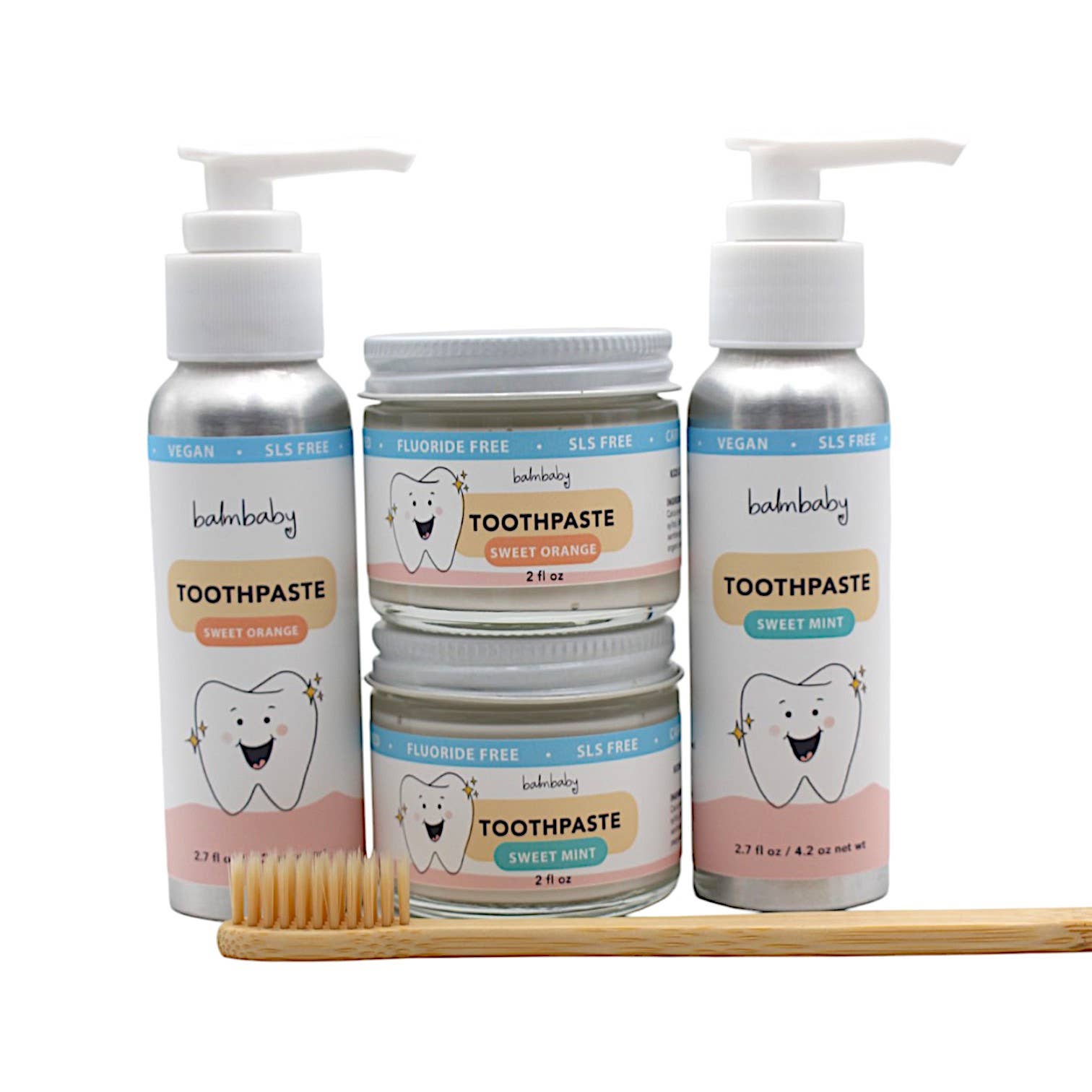Taylor's Naturals - Wholesale Toothpaste - Balm Baby - All Natural Kids Toothpaste - Glass Jar5