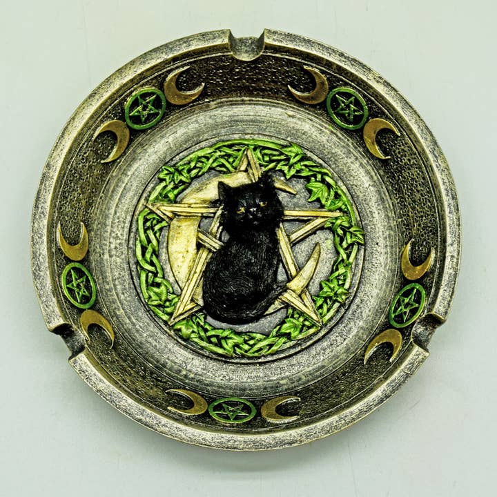 Fantasy Gifts - Wholesale Ashtray - Cat Pentagram Ashtray