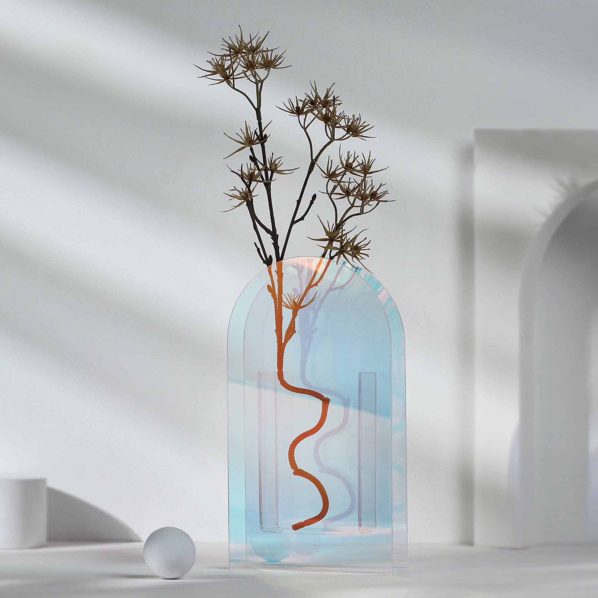 puffysquare - Wholesale Vase - Acrylic Rainbow Vase1