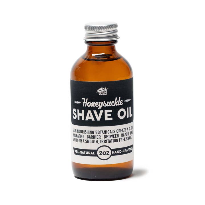 Honeysuckle Shave Oil for wholesale by The Mod Cabin