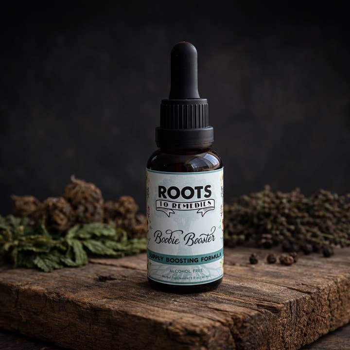 1 oz Boobie Boobie Booster extrait à base de plantes pour la vente par Roots To Remedies