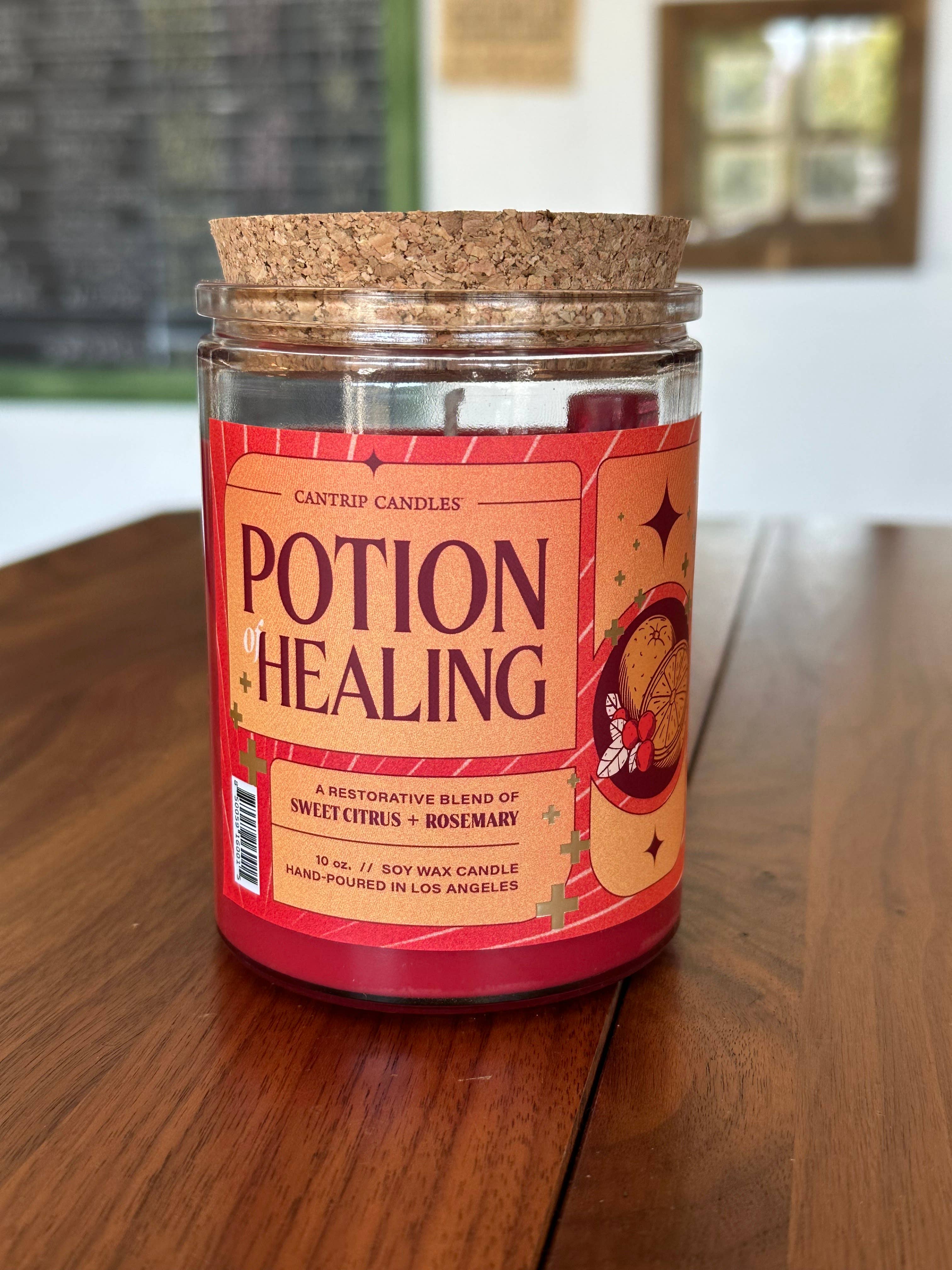 Cantrip Candles - Wholesale Jar/Filled Candle - Healing Potion 10oz Candle2