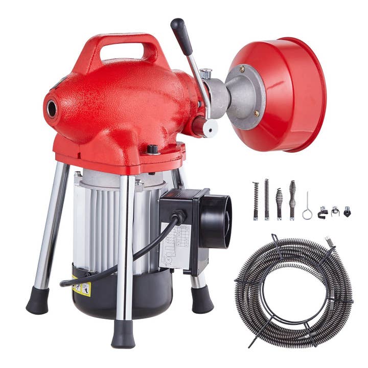 Drain Cleaner Machine 66FT x 5/8In 250W Sectional Snake Auger Manual Feed and other Purchase Wholesale drain away. Free Returns & Net 60 Terms on Faire trending on Faire.