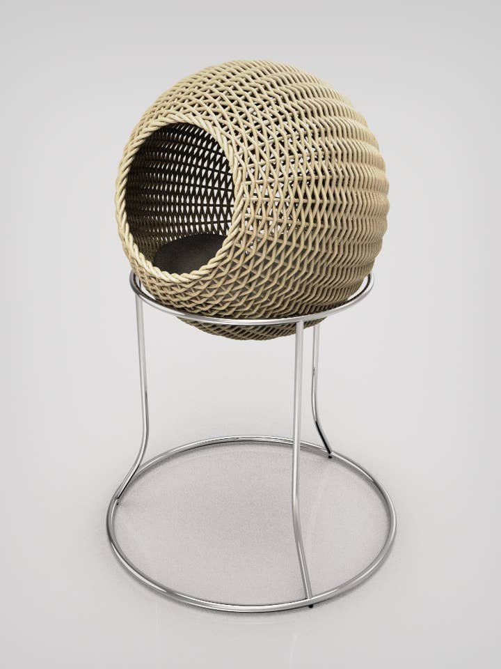 Stellar kattträd i pil för wholesale av Bogarel