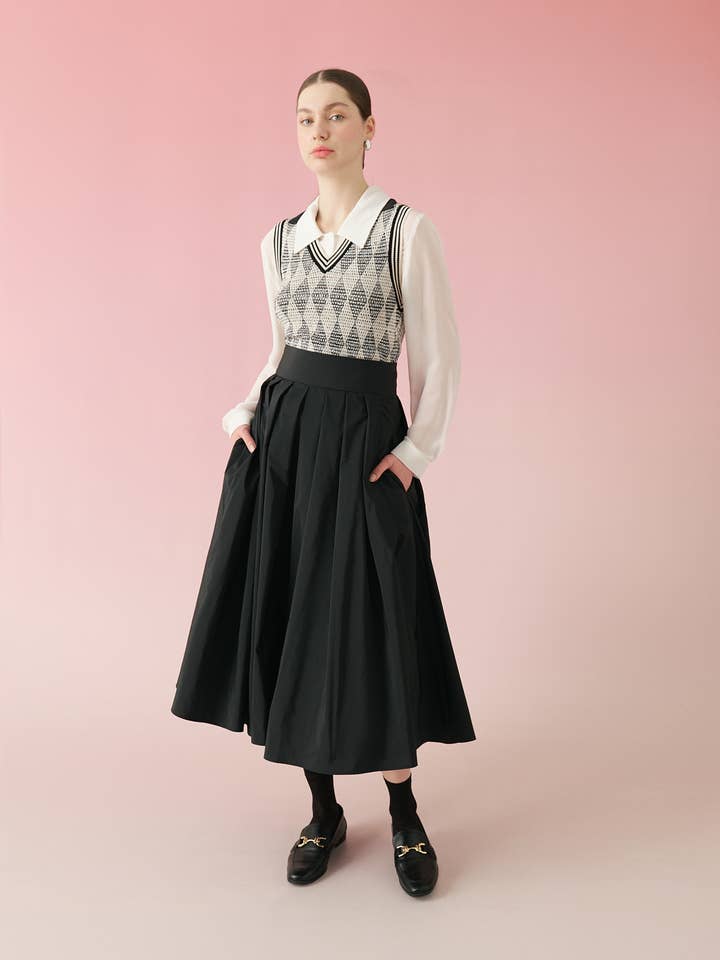 Saia Tecido de Malha por atacado de Roman