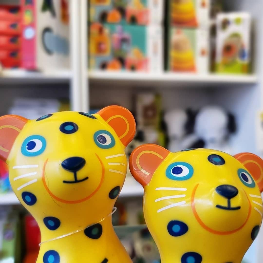 Lyeto Toys - Vendita all'ingrosso Gioco musicale - Bambini e neonati - Maraca Jaguar Animambo1