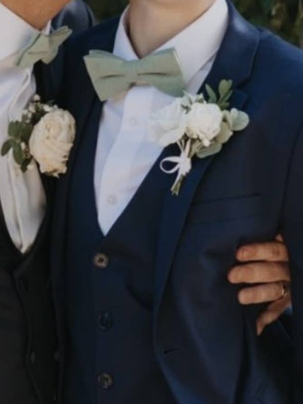 Dickie Bow - Wholesale Kledingset - Baby - Harrison Sage Groene Jongens Vlinderdas en Eucalyptus Bretels Set3