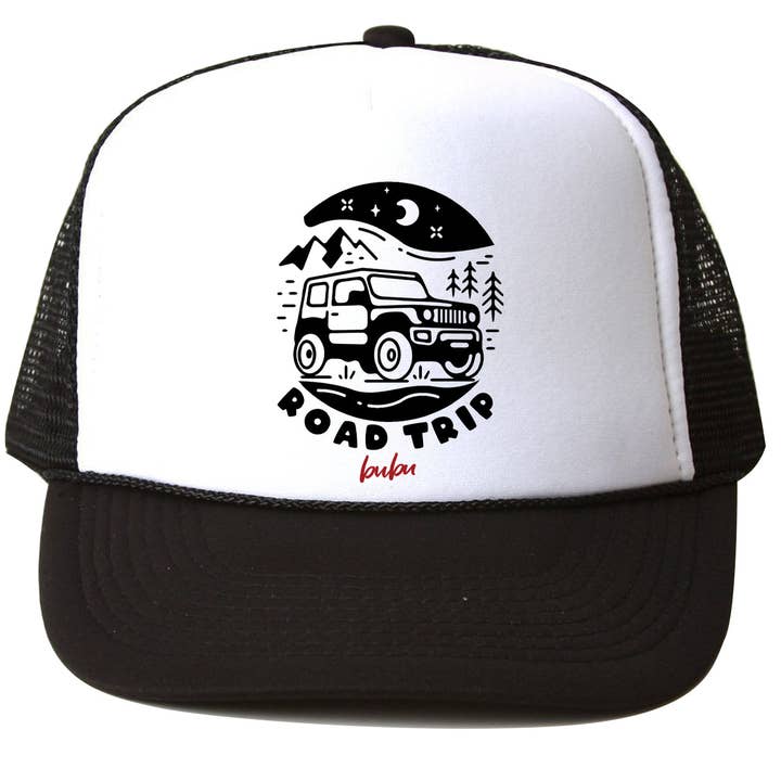 ROAD TRIP Trucker Hat for wholesale by Bubu