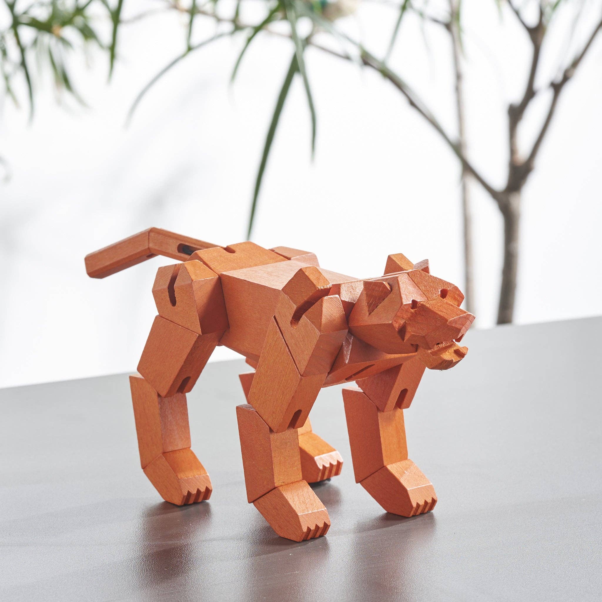 Yoshiaki Ito Design – Brinquedo de madeira - Crianças por atacado – Morphits® Tiger Wooden Toy: Roaring Adventures Await in our our our7