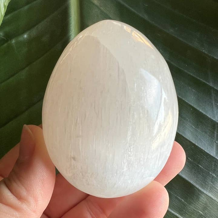 Selenite Egg for wholesale by Rock This Out