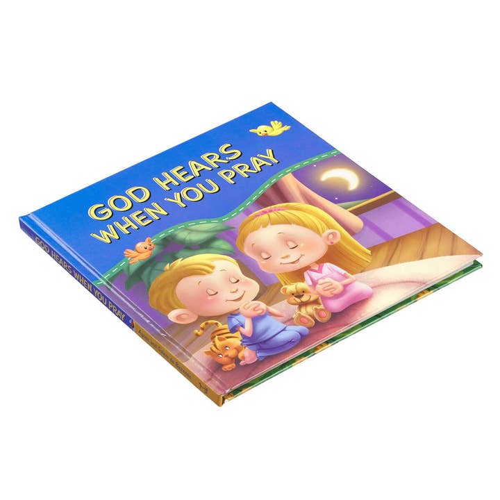 Christian Art Gifts - Wholesale Preschool Book (3-5) - Kid Book God Hears When You Pray Hardcover1