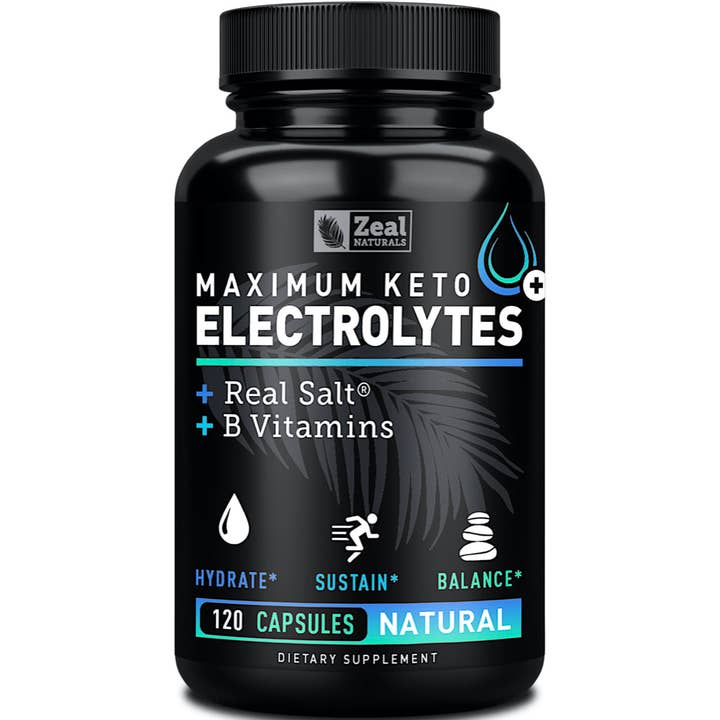 Keto-elektrolyten met echt zout, B-vitamines, magnesium en kalium voor wholesale door Zeal Naturals