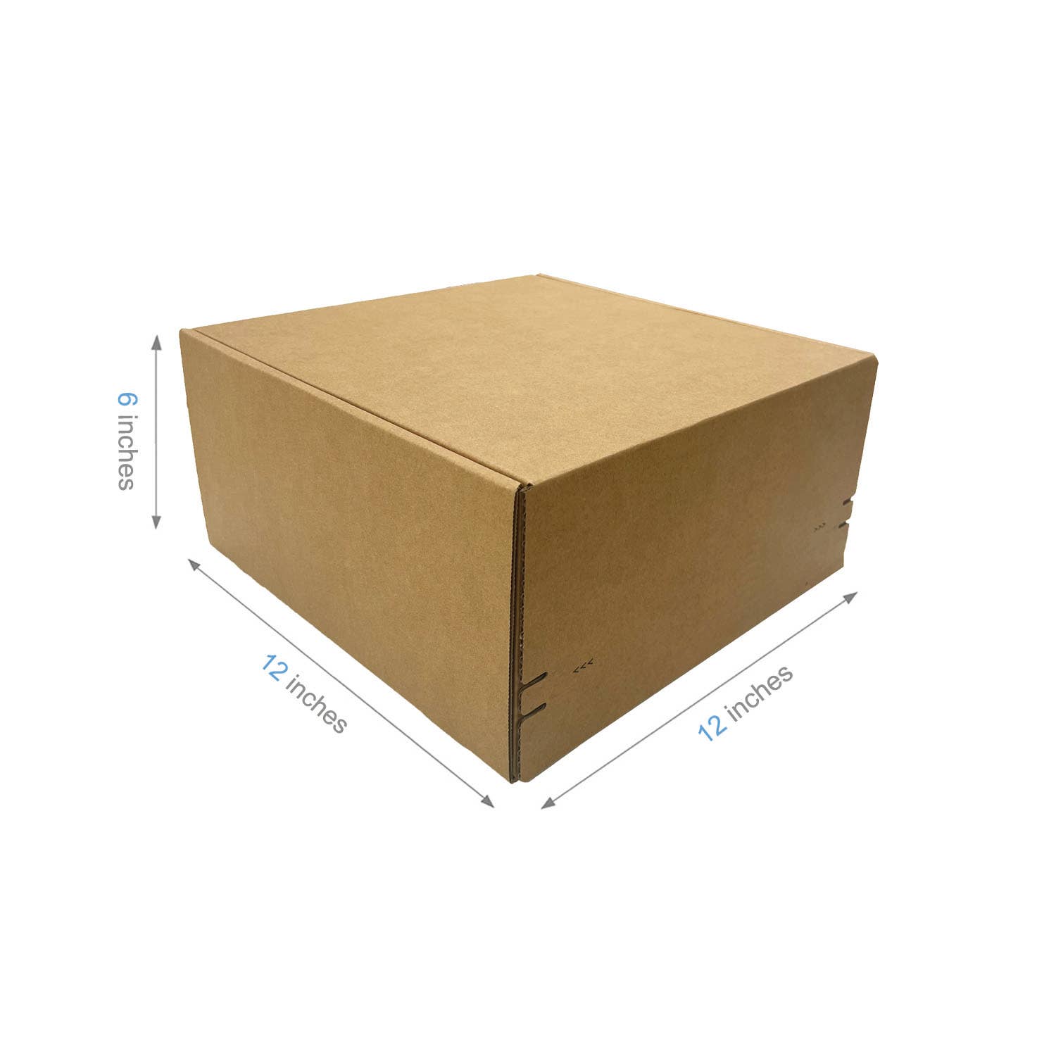 Kis Paper - Wholesale Gift Box - 40pcs 12"x12"x6" Kraft Corrugated Paper Mailer Boxes0