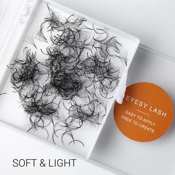 Eyesy Lash - Wholesale False/Fake Eyelashes - Premade fans 5D | ¢1.28 /fan | 0.07 | 1000 Handmade fans