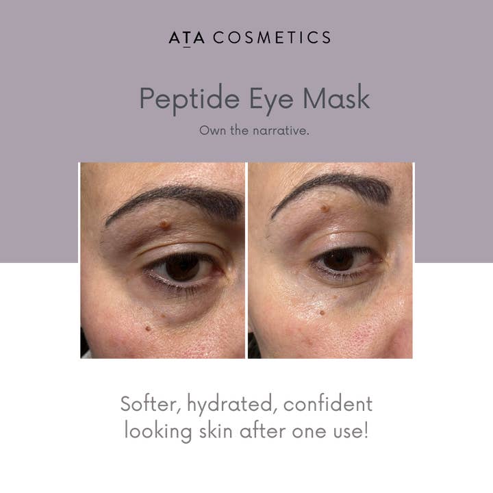 ATA Cosmetics - Wholesale Eye Treatment Mask - Biocellulose Peptide Eye Mask1