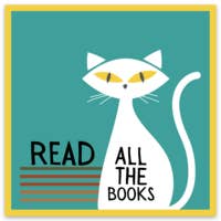 Cat Read All the Books Sticker for wholesale by The Librarian’s Candle Co
