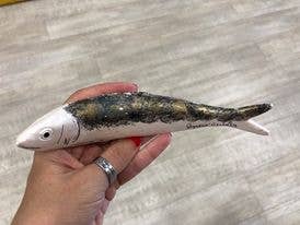 Pequenos Enfeites, Lda. - Venta al por mayor Papel pintado 3D - Sardina colgante de 17 cm0