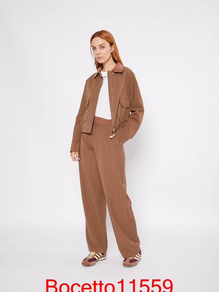 Corduroy Collar Jacket for wholesale by Bocetto