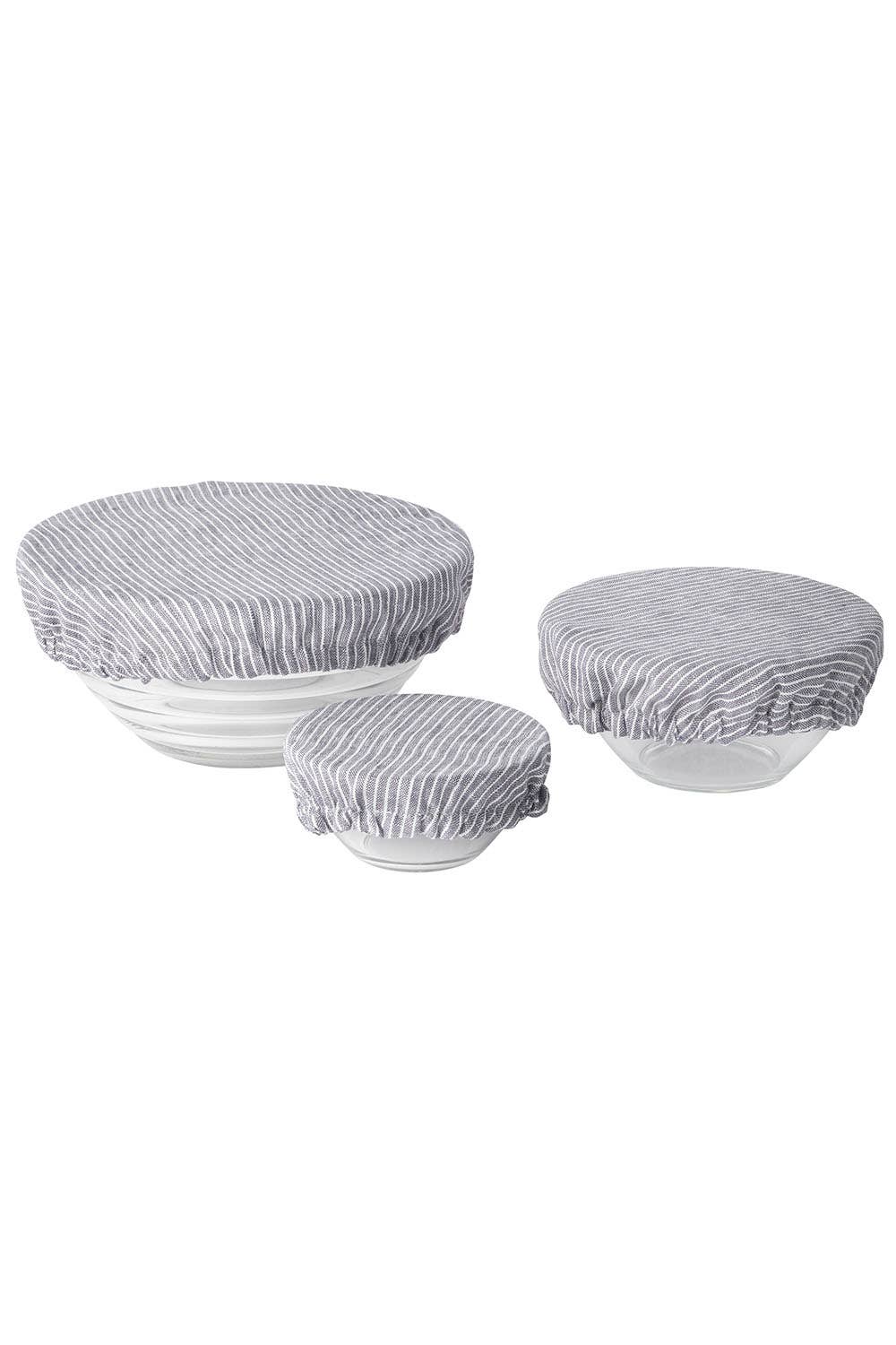 Fog Linen Work - Wholesale Food Storage Wrap/Bag - LINEN BOWL COVER SET of 32